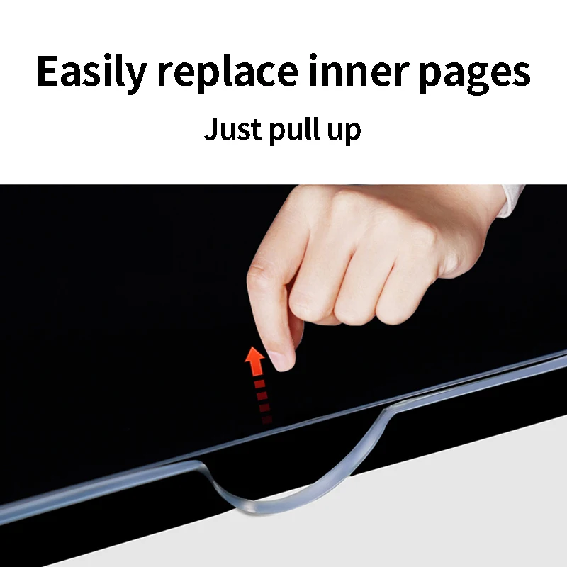 A4 Acrylic Display Rack L-Shaped Table Card Menu Price List Table Desktop Advertising Sand A5 Table Card Water Card Transparent