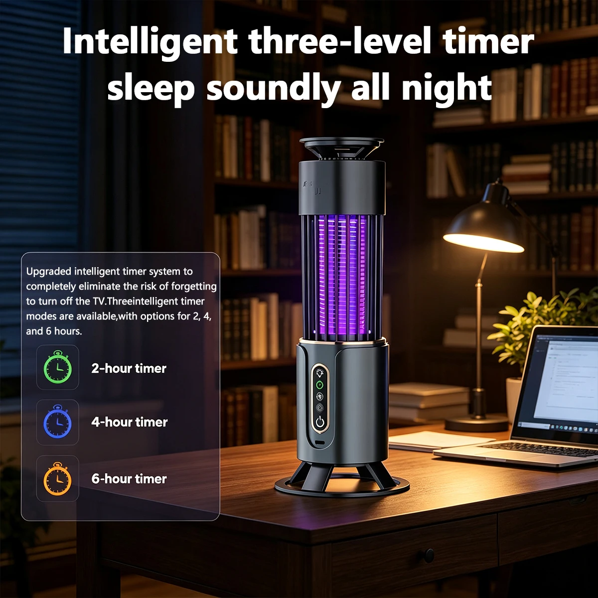 Outdoor Power Plug In - USB Powered Mosquito Killer Lamp 2-in-1