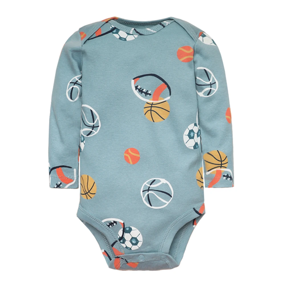 3PCS/LOT Baby Bodysuits Autumn Top Quality Baby Girl Boy Clothes 100% Cotton Long Sleeve Underwear Infant Baby Jumpsuit 0-24M