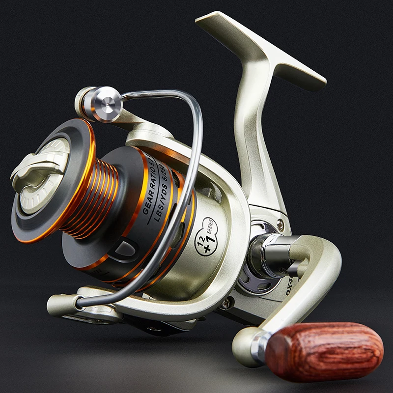 BILLINGS 1000-7000 series Spinning Fishing Reel With Metal Spool 5.1/5.2:1  Gear Ratio Spinning Reel for Fresh/SaltWater Fishing - AliExpress 18