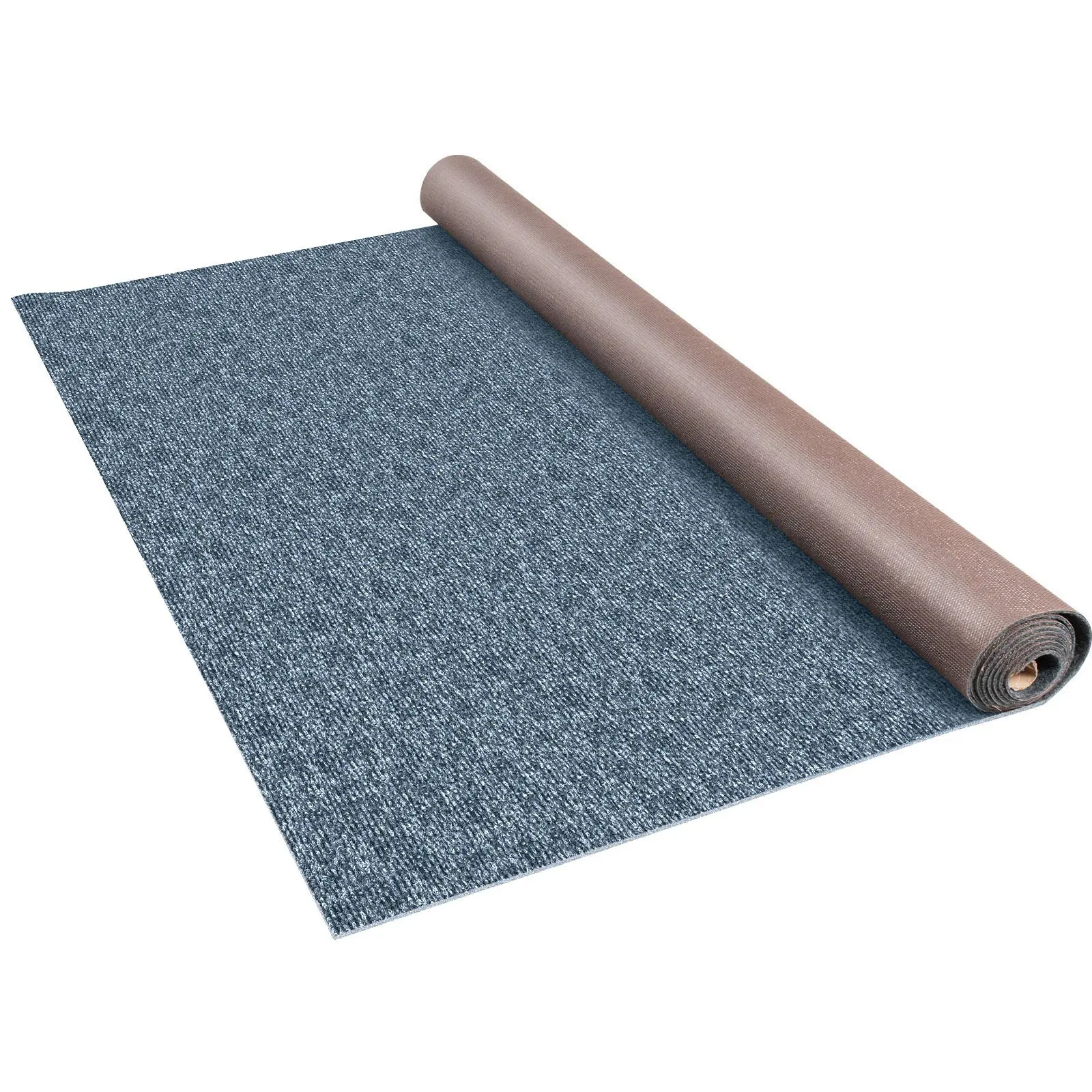 NEW Gray Marine Carpet 6 ft x 36 ft, Boat Carpet Rugs, Indoor Outdoor Rugs for Patio Deck Anti-Slide TPR Water-Proof Back Outd