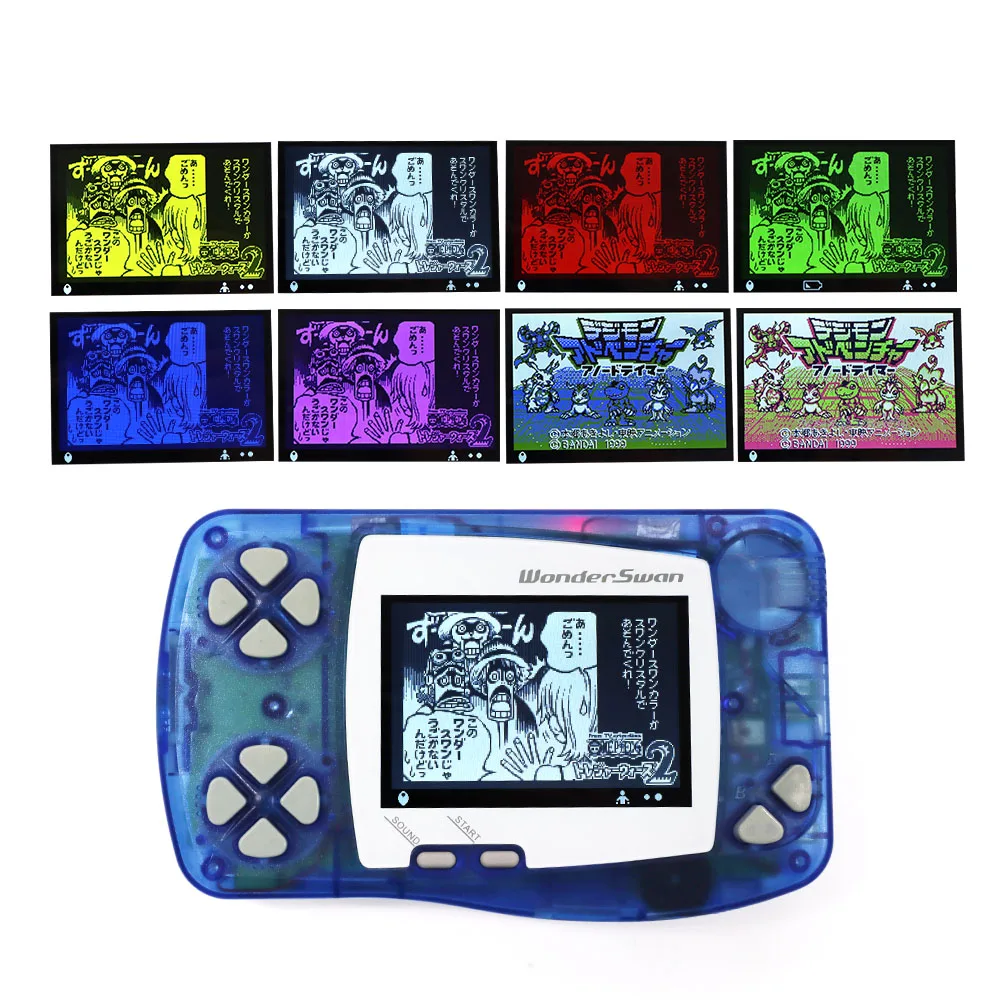 Zestaw podświetlenia ekranu IPS LCD WS Hightlight, regulacja jasności, do Bandai WonderSwan, do konsoli Wonder Swan. — zdjęcie produktu 2