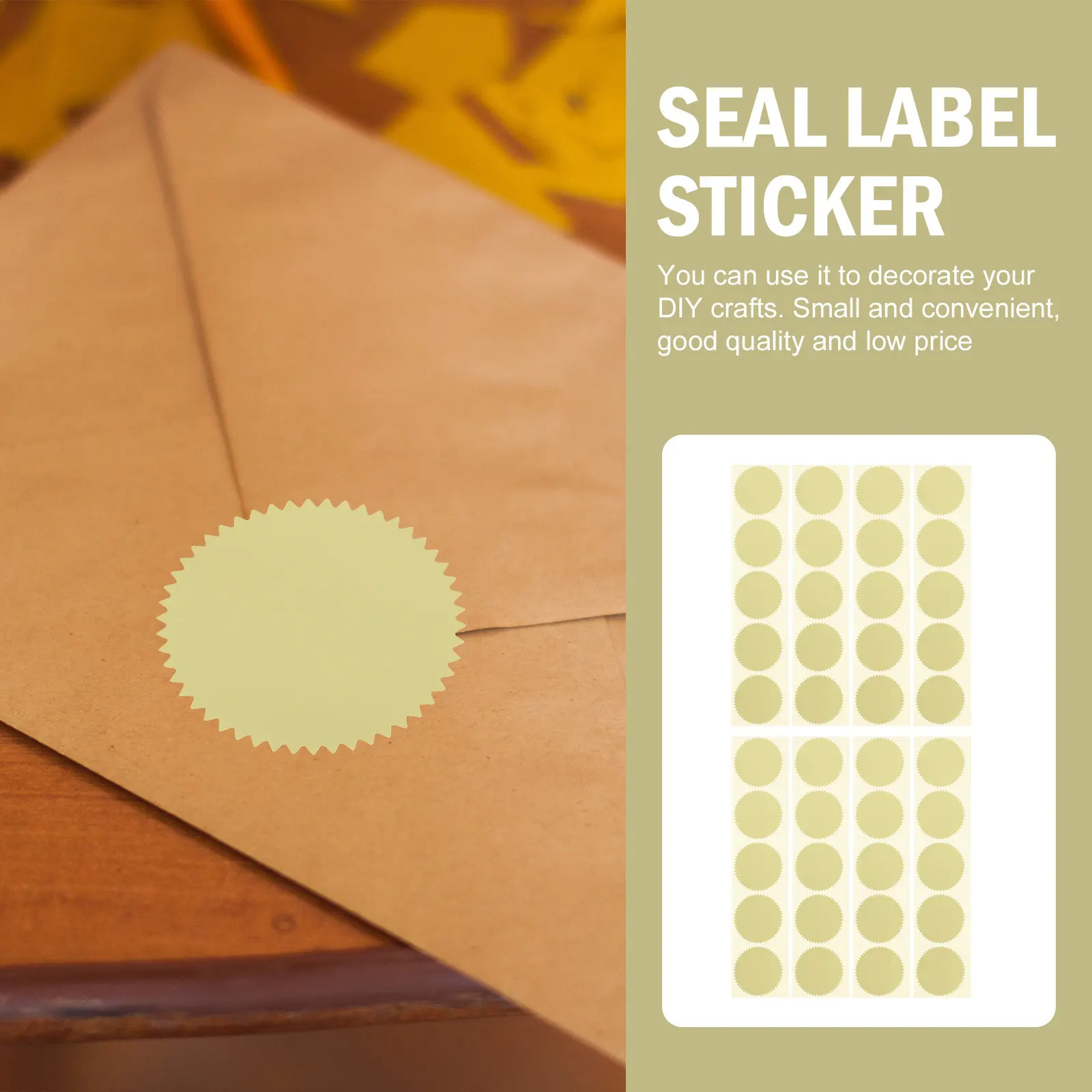

100Pcs Steel Seal Label Stickers Gear Shape Practical DIY Envelope Certificate Sealing Stamp Stickers Seal Label Sticker