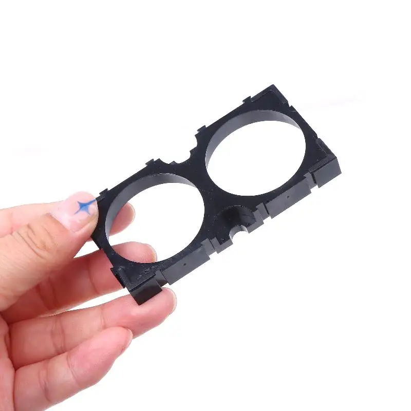 2/5Pcs 40135 Lithium Battery Cell Connection Seat Cylindrical Bracket Set with Splicing Buckle for Battery Management