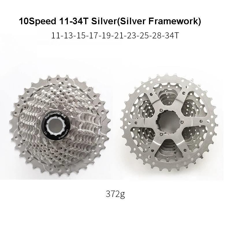 

Mountain Bike Freewheel 8S 9S 10Speed 11T-50Teeth Bicycle Flywheel MTB Card Type Variable Speed Gear Cycling Accessories ﻿