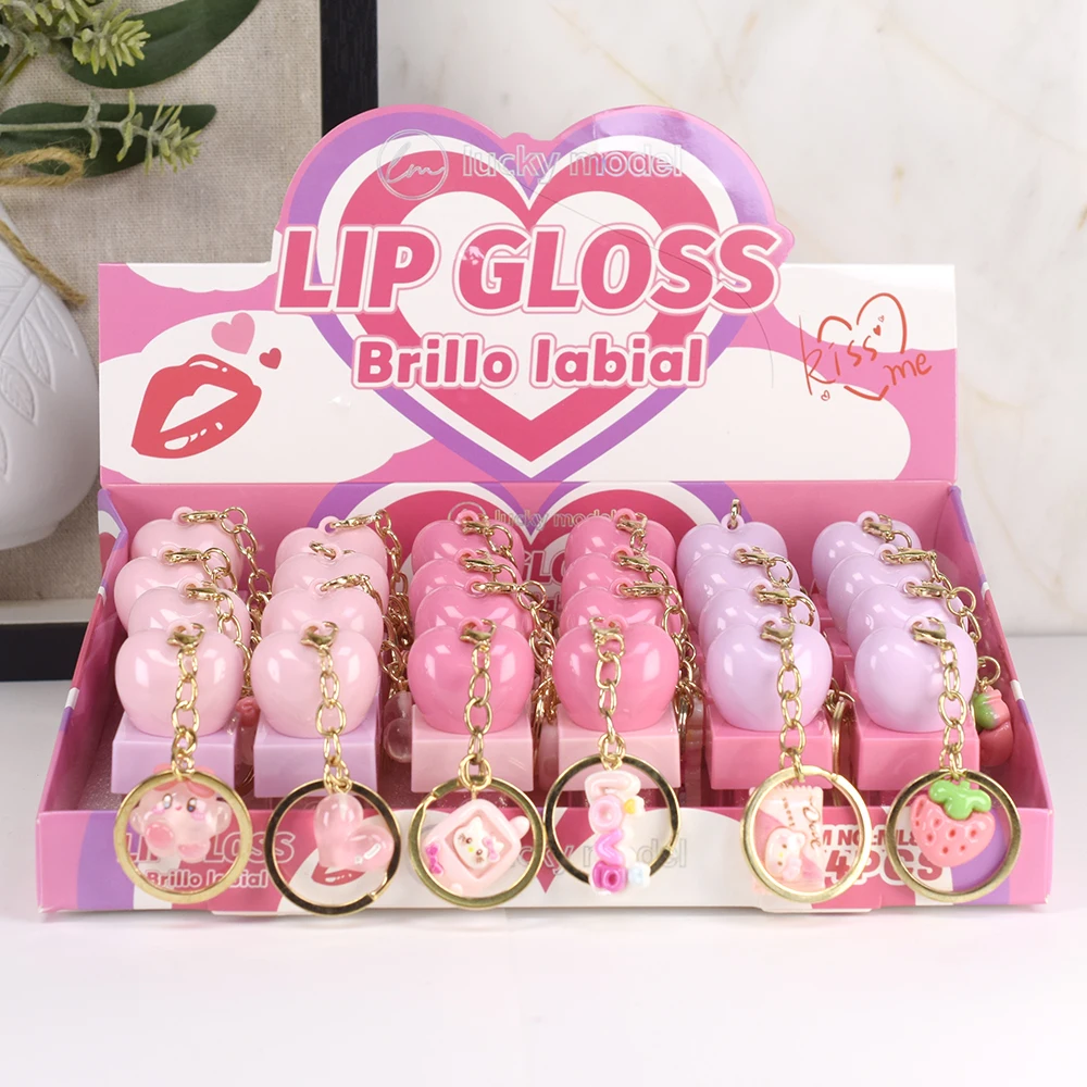 24Pcs Shinny Lip Gloss Set Moisturizing Longlasting Lip Gloss Girls Lips Makeup Wholesale