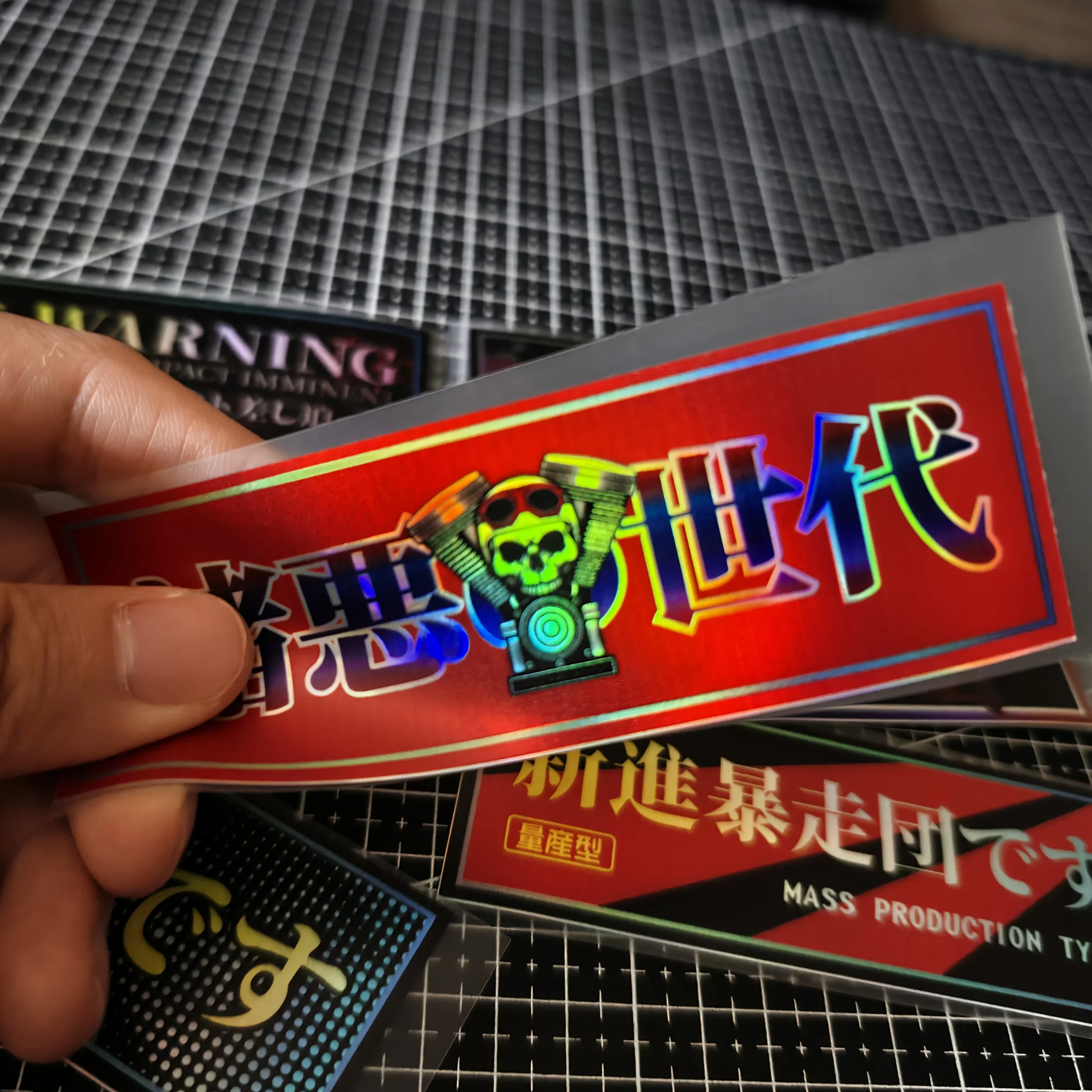 1 комплект, полные индивидуальных японских наклеек-многоразовые виниловые наклейки для автомобилей, бамперов, рюкзаков, холодильников, художественных проектов, крутая культура