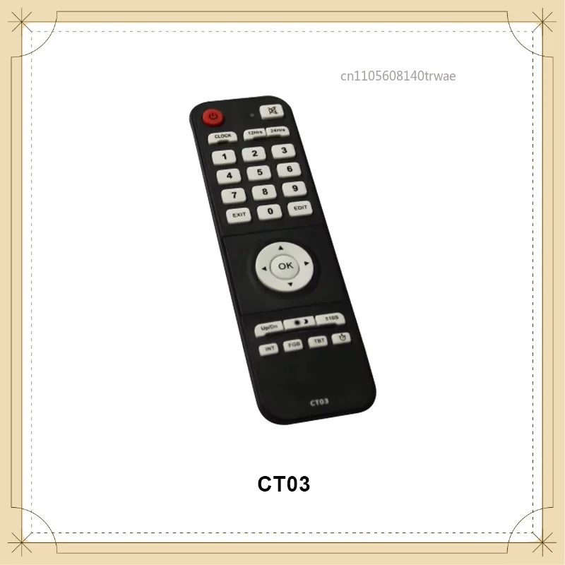 CT03 Replacing LED Digital Gym Race Countdown Stopwatch Timer Clock IR Remote Control for Spare