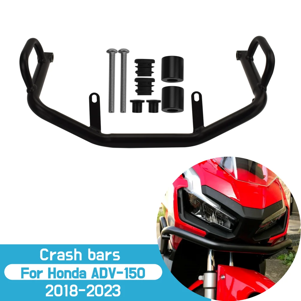 

Защитные дуги (краш-бары) для двигателя Honda ADV-150 ADV 150 2018-2023, верхний бампер, защита от падения, аксессуары для мотоциклов