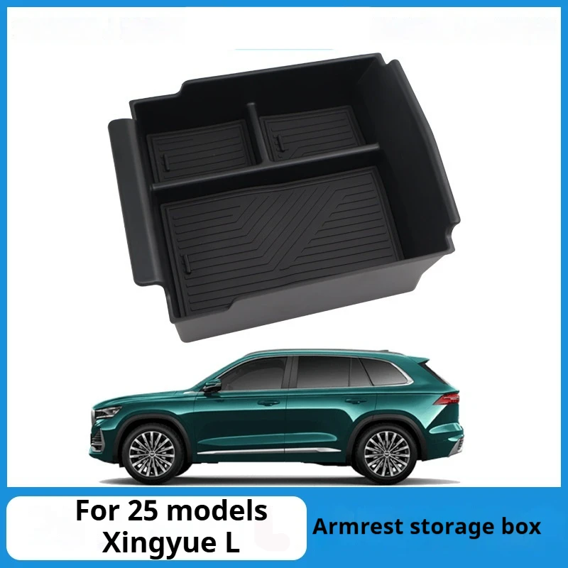 For 2025 Geely Xingyue L central control armrest box storage box Monjaro storage box storage car supplies