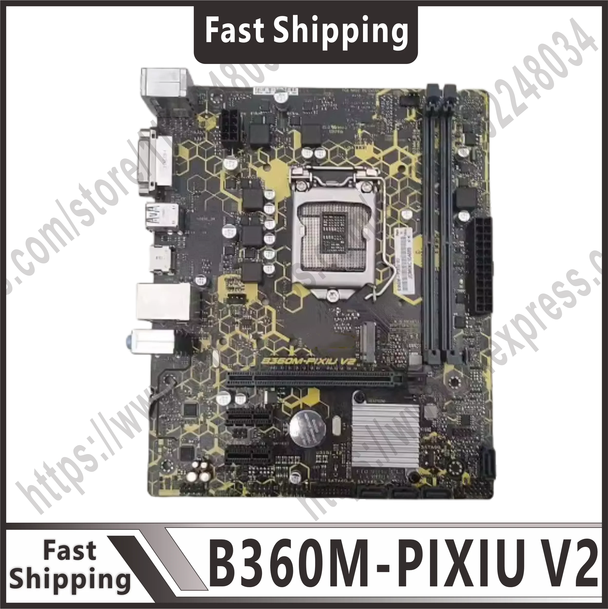 B360M-PIXIU V2 LGA 1151 motherboard DDR4 B360 M.2 USB3.1PCI-E 3.0 SATA 3 Micro ATX for i5 CPU