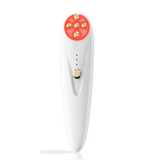 EMS Microcurrent Face Lifting Device Red Light Facial Wand Eye Neck Massager Skin Tightening  Wrinkle Skin Care Beauty Tool