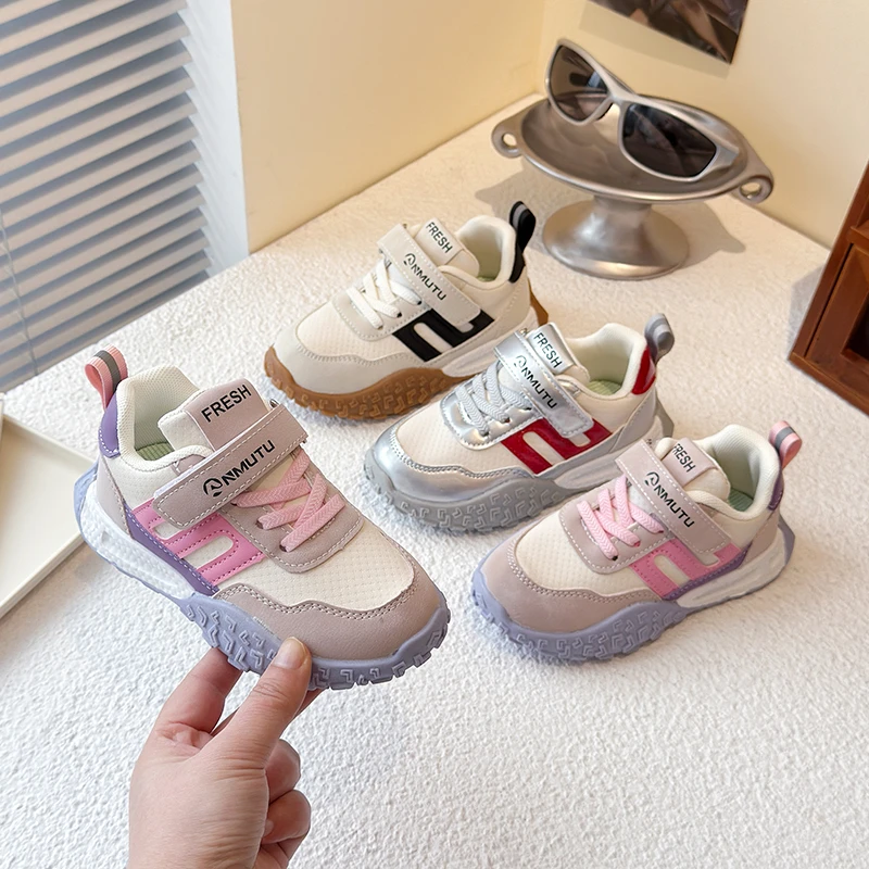 

2026 Spring/Summer Sports Shoes Children's Fashion Sports Shoes Ergonomic Men's and Women's Running Shoes Casual Shoes