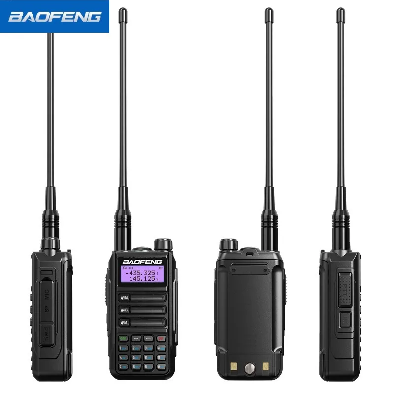 Baofeng UV16 pro Mate V2 Walkie-talkie 10W High-power Outdoor Waterproof Anticollision Multi-function FM Handheld Station Radio