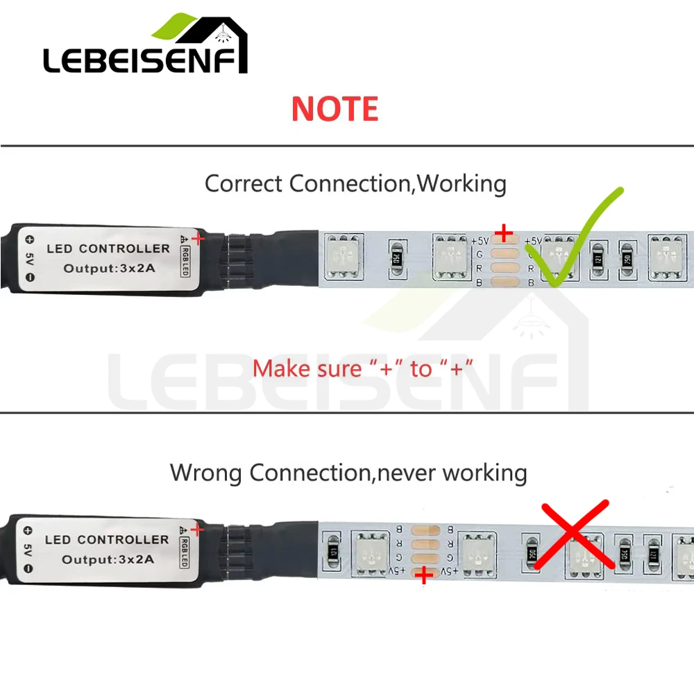 4Pin USB 5V Mini Colorful Lamp Control Cable Remote Dimmer 24-Key IR RGB Controller for Home Decoration 5050/2835 RGB LED Strips