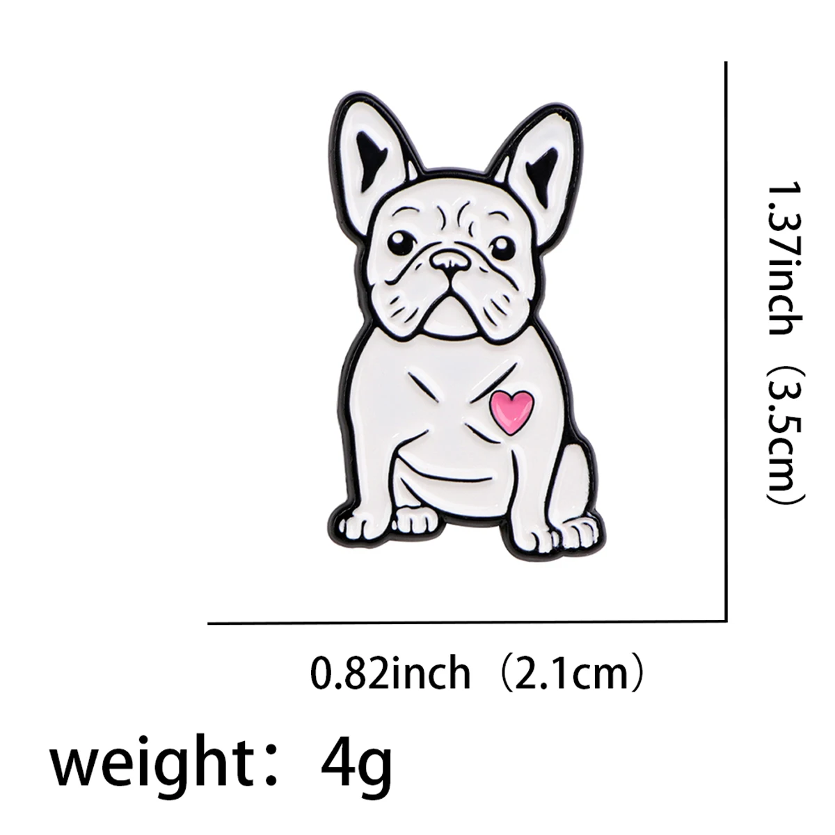 Dog Cute Pet Enamel Pins Cartoon Women\'s Brooches Men Lapel Pins Badge on Backpack Costume Accessories Animal Jewelry Gifts