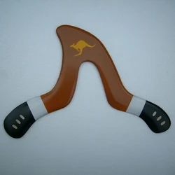 New Handmade Wooden Boomerang Sports Throw and Catch Flying Disc for Outdoor Games Lawn Toys Drop Shipping
