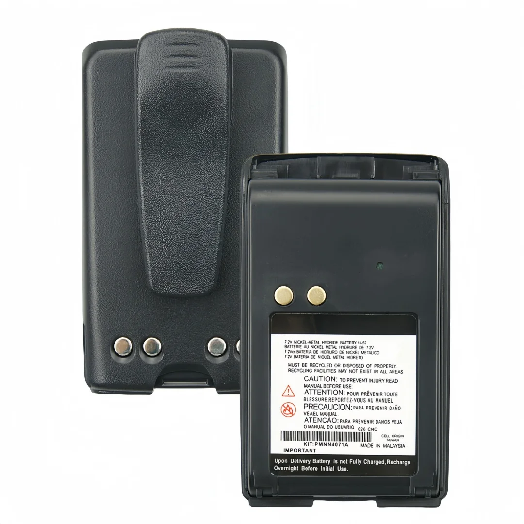 10PCS PMNN4071A 7.2V 1800mAh Ni-MH Bateria de substituição para Motorola Mag One A8 A6 BPR40 PMNN4071 PMNN4071AR Rádios em dois sentidos