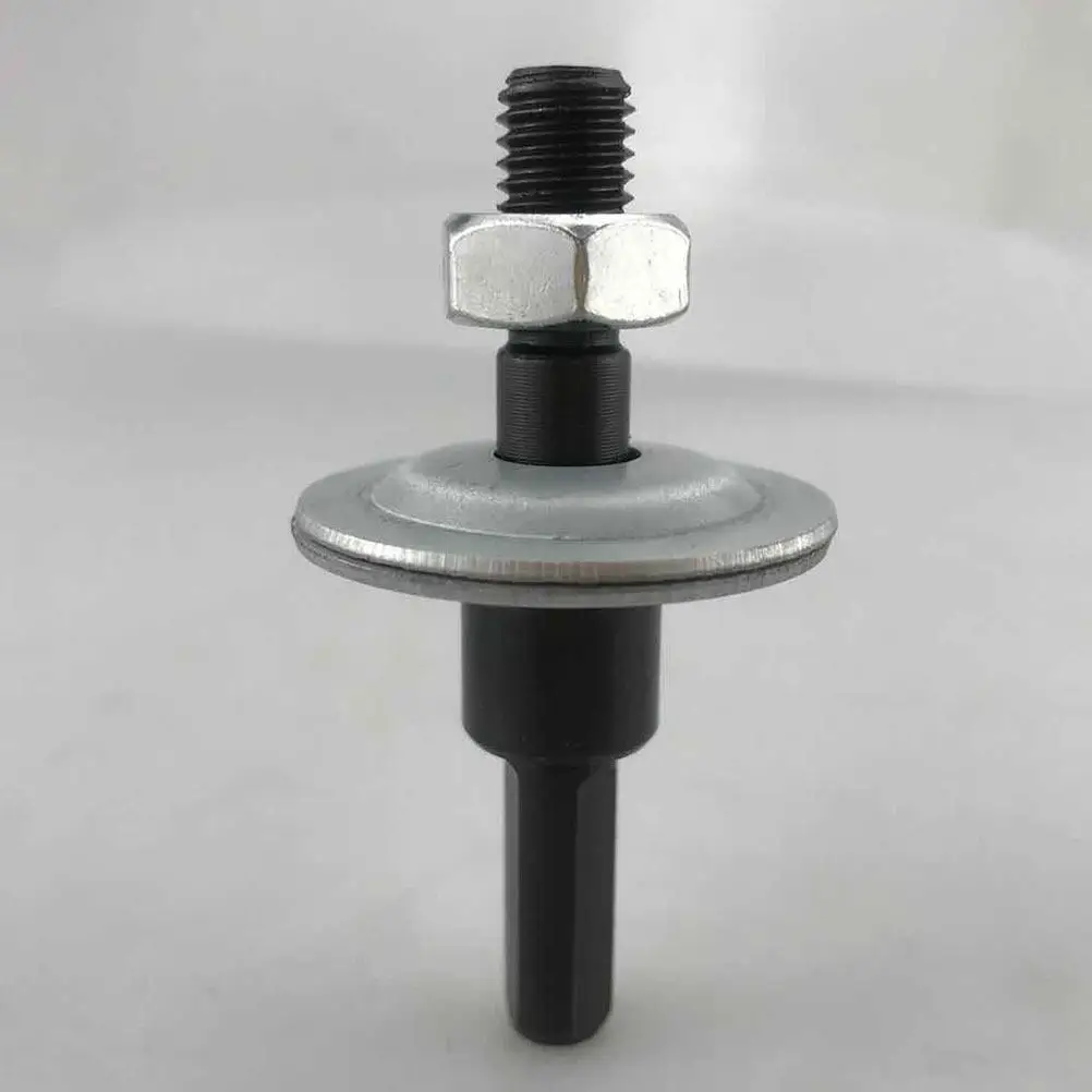 2Sets Electric Drill Converter Adapter for Grinding Wheel Shaft Metal Polishing Tool High-Speed Steel Change-Over Bar Repairing