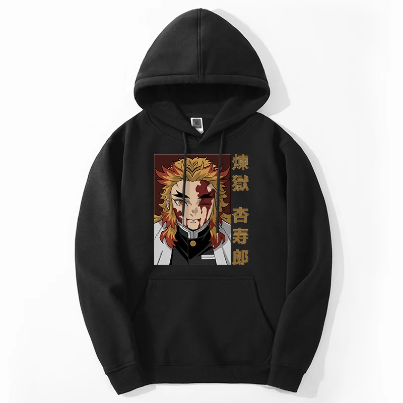 

Demon Slayer Hot Anime Hoodies Men/women Winter Tanjirou Manga Harajuku Sweatshirts Harajuku Fashion Hip Hop Sportswear Pullover