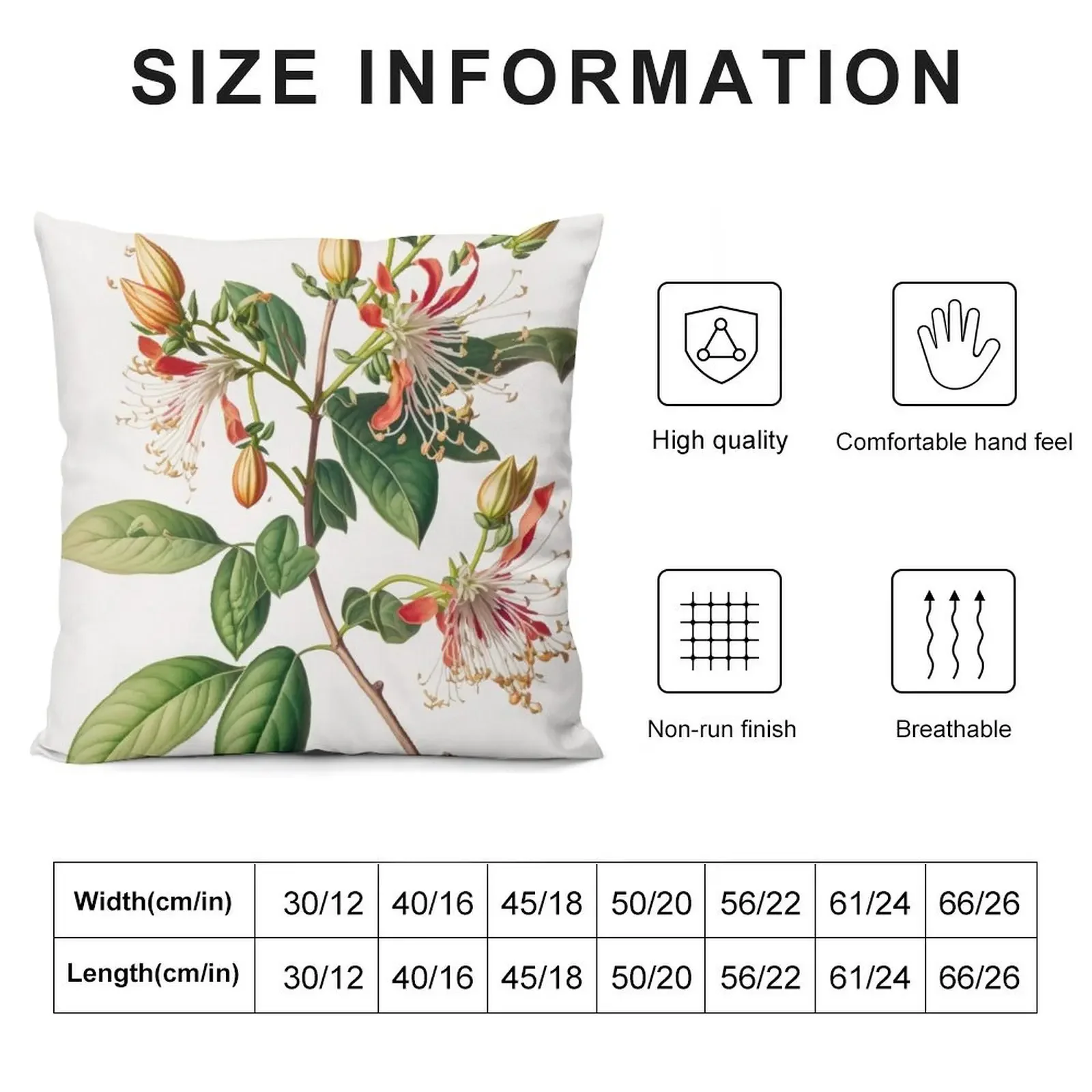 Honeysuckle Flowers Throw Pillow Covers For Sofas Pillows Aesthetic Decorative Cushions For Living Room pillow