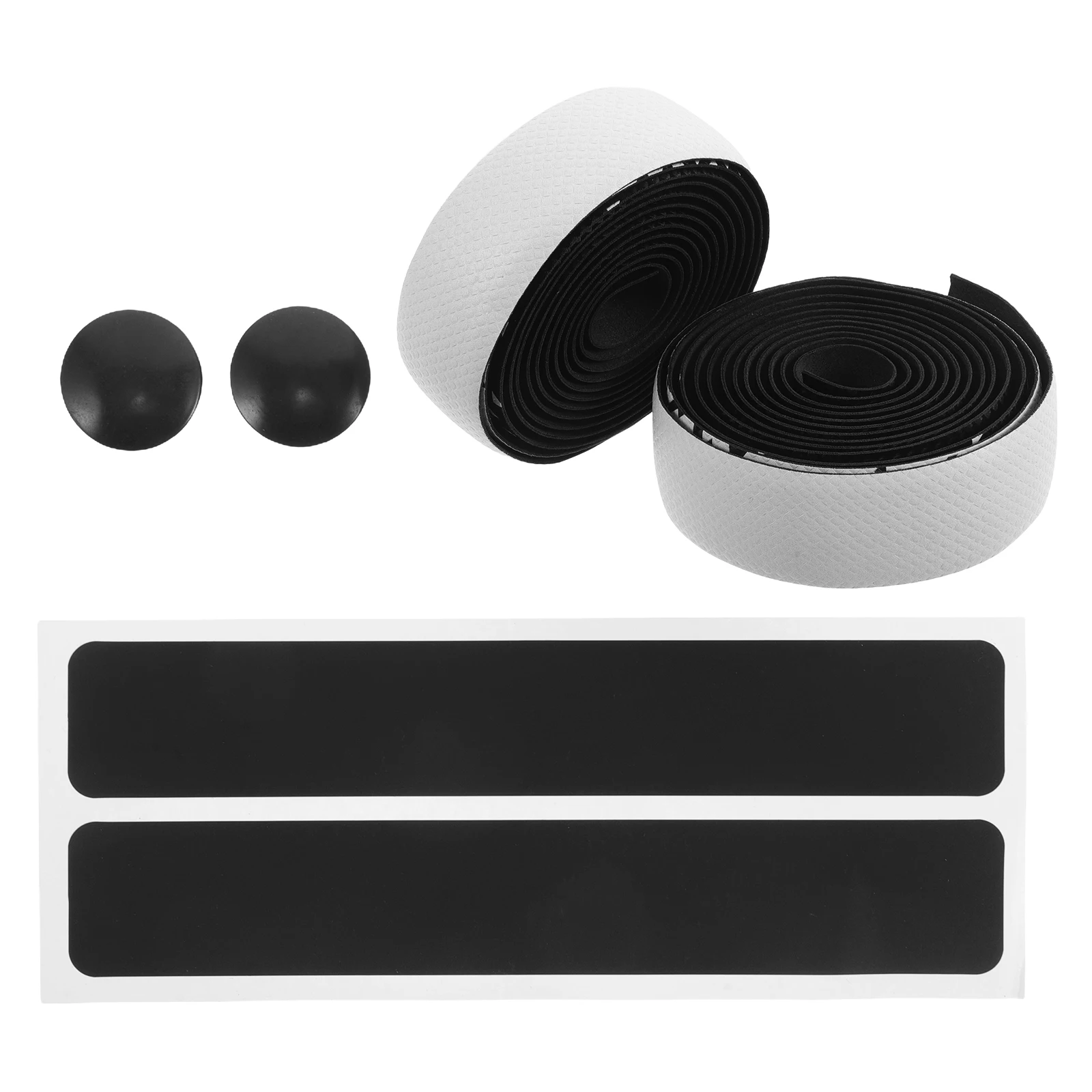

1 Pair Texture Nonslip Bike Handle Wrap Bicycle Grip Tape Shock Absorption Handlebar Tape Nonslip Bike Wrap Cycling