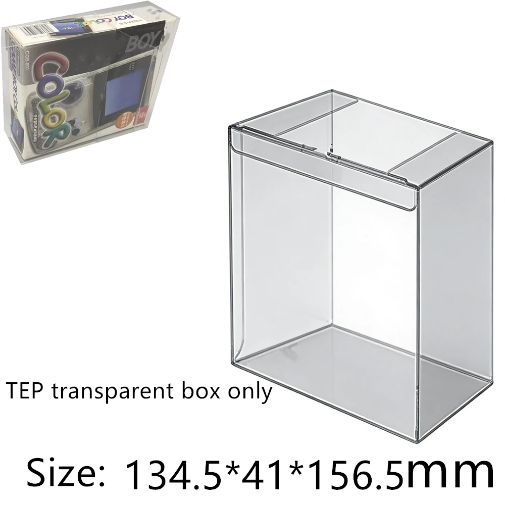 

Transparent Box Protector For Game Boy Color/GBC Collect Boxes TEP Storage Game Shell Clear Display Case