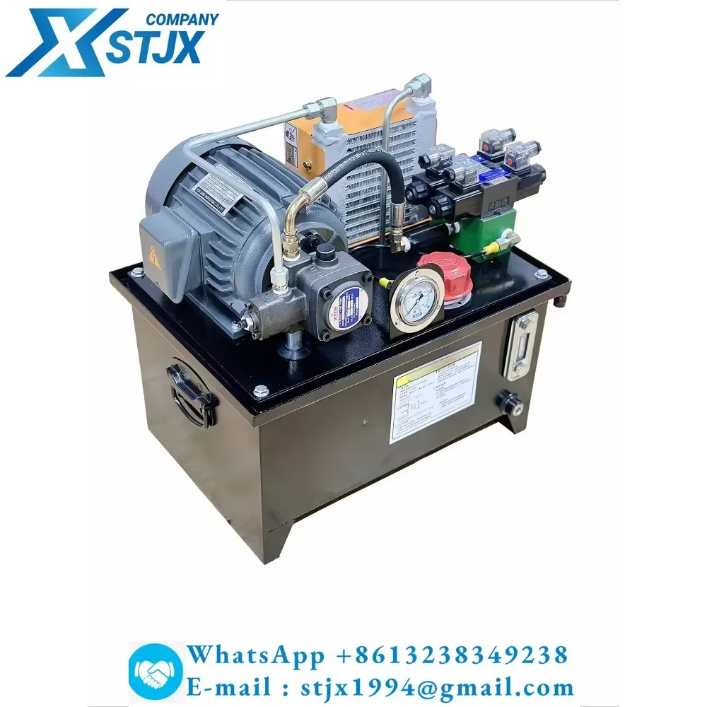 Hydraulic machine tool pump station system