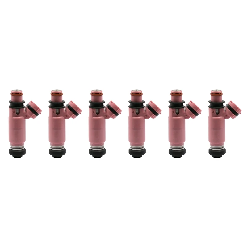 6X Fuel Injector 565Cc Replacement Fuel Supply Injection Nozzle 16611-AA510 195500-3910 For Subaru STI WRX Forester