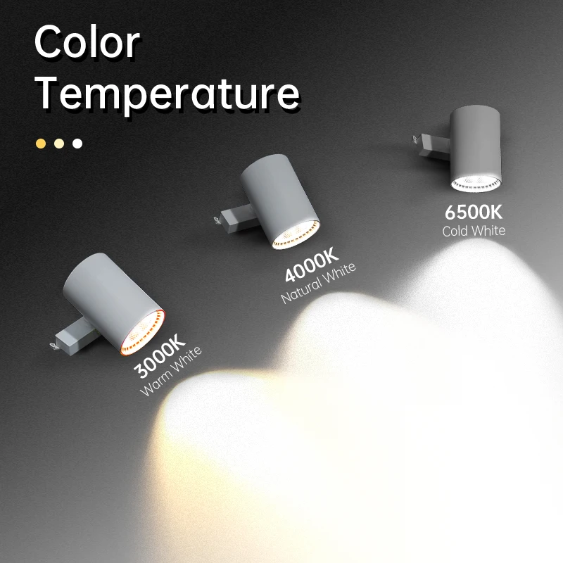 Full Set Track Lights Led Spotlight AC165-265V COB Spot Ceiling Light Indoor for Store Home Decor Track Lamp 12/20/30/40W