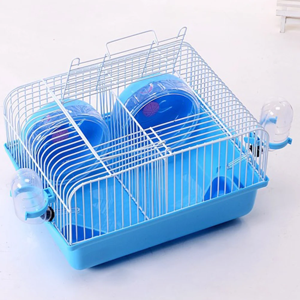 

Hamster Cage Pet House Small Animal Fighting Isolation Guinea Pig Mice Safe Durable Premium Material Multi