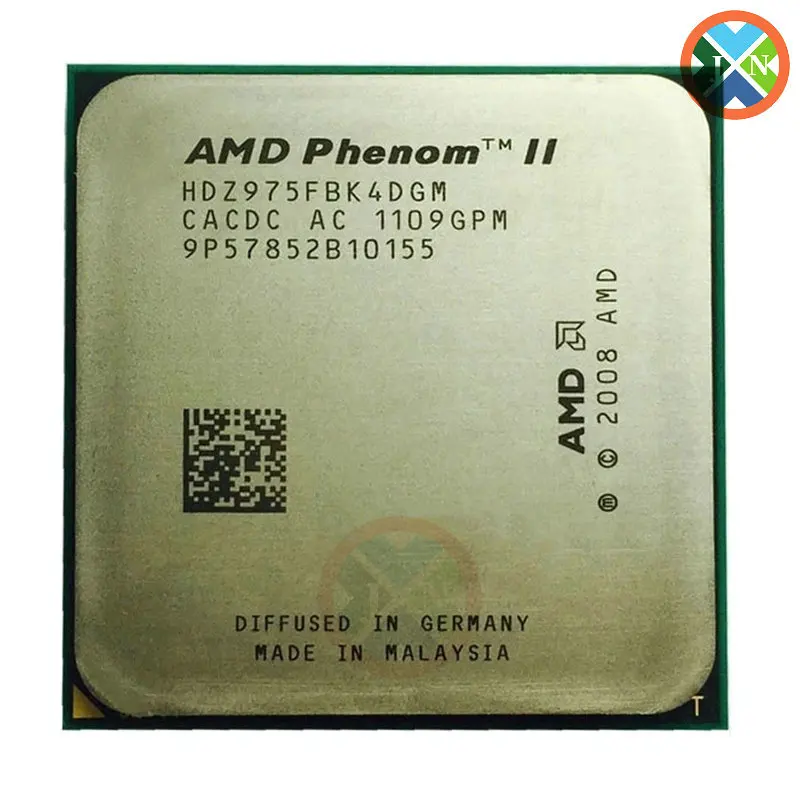 

Четырехъядерный процессор AMD Phenom II X4 975 Black Edition X4 975 3,6 ГГц HDZ975FBK4DGM разъем AM3