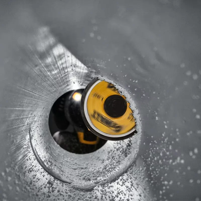 DEWALT DWAIPCIR Impact Connect PVC-Rohrschneider 34 mm mit Skala innen, Hilfsschneidwerkzeug, Aufsätze, Säge