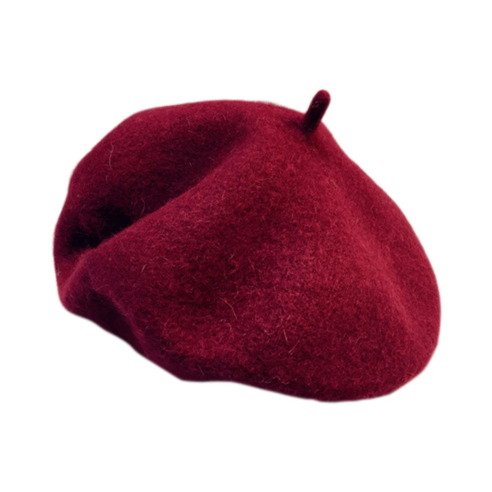 Boys Girls Autumn Winter Wool Beret Children Warm Wool Beret Baby Clothing Accessories 1-6 Years Old