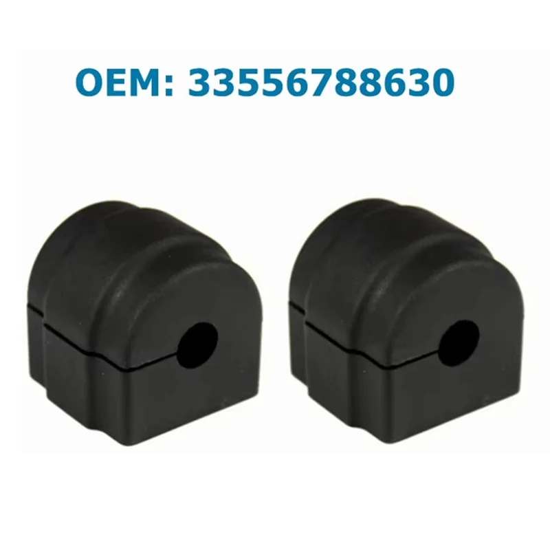A77Q-Suspension Rear Stabilizer Bar Link Bushing Set Of 2 For BMW F01 F02 F03 F04 F10 F11 F12 F13 F07 33556788630