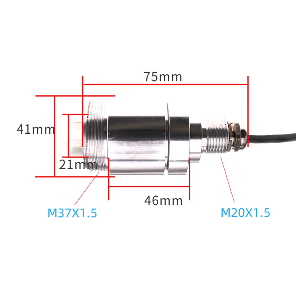 RS485 Turbidity Sensor Probe, Alumina Turbidity Module Sewage, Mixed Water Liquid Detector