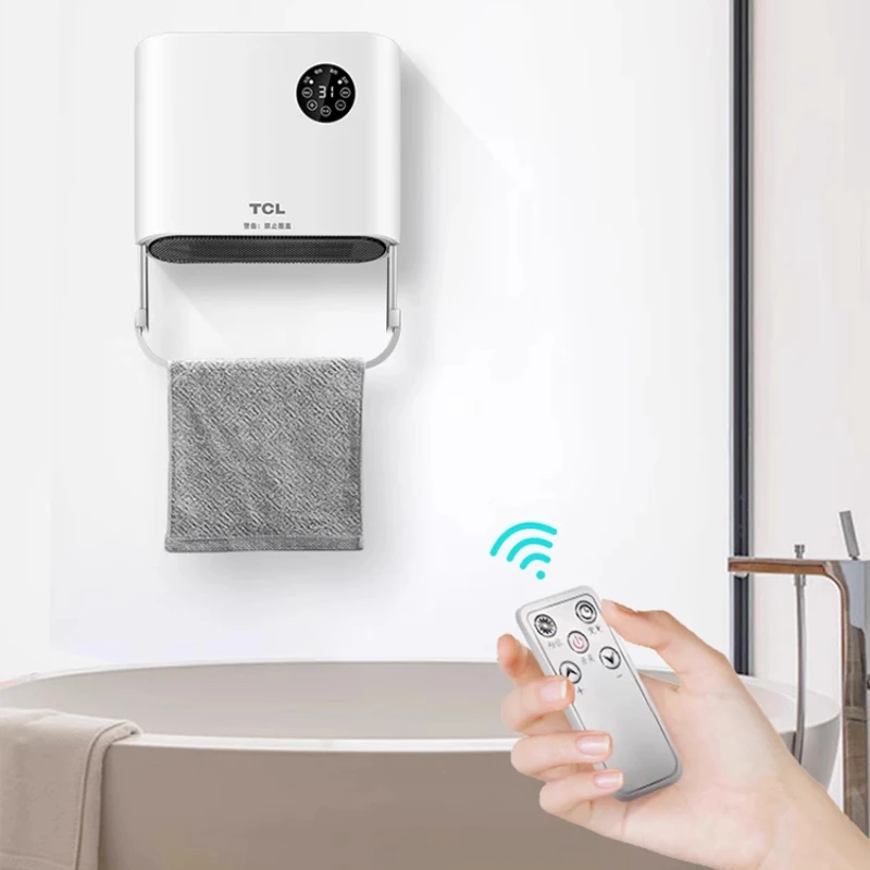 

Настенные электрические обогреватели Обогреватель для спальни 2000 Вт Быстрый нагрев Регулируемый термостат Комнатный обогреватель с дистанционным управлением