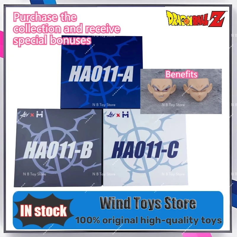 Verzending in mei Originele HA HM AIR Studio Dragon Ball HA011 A B C Beast Gohan Adapt To Gohan 1/12 Actiefiguur Verzamel Cadeaus