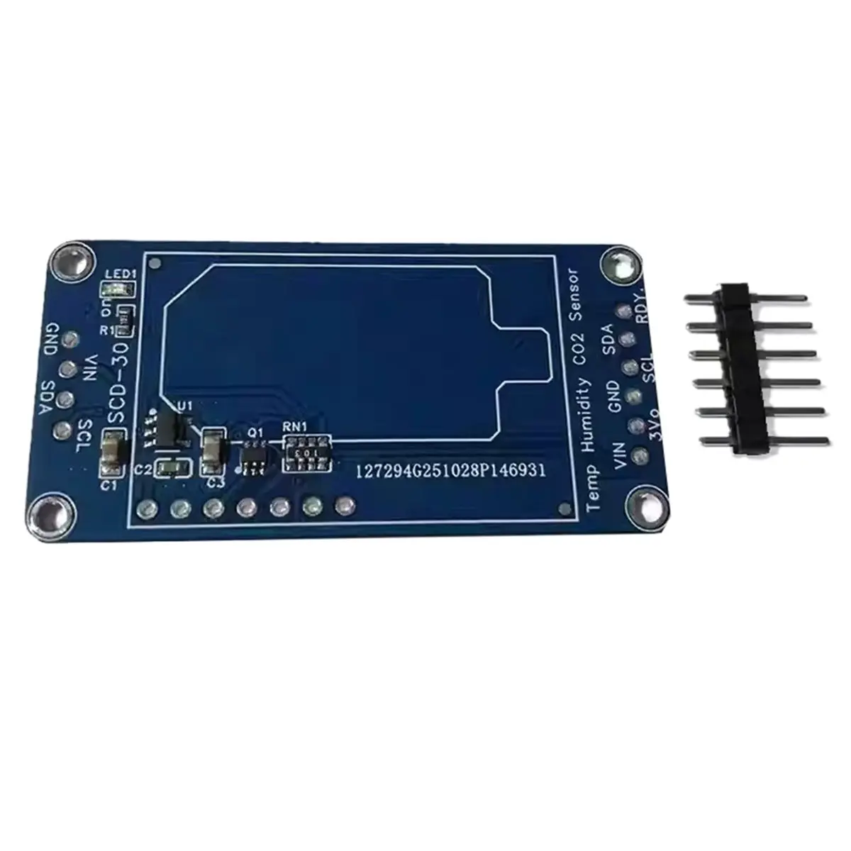 Air Quality Sensor SCD30 Carbon Dioxide Sensor Module for Indoor Air Monitoring, Temperature and Humidity Detection