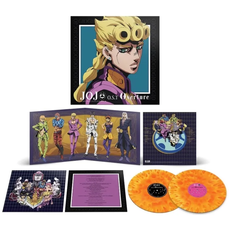 

"JoJo's Bizarre Adventure: Golden Wind" OST Vol.1 Original Vinyl CD