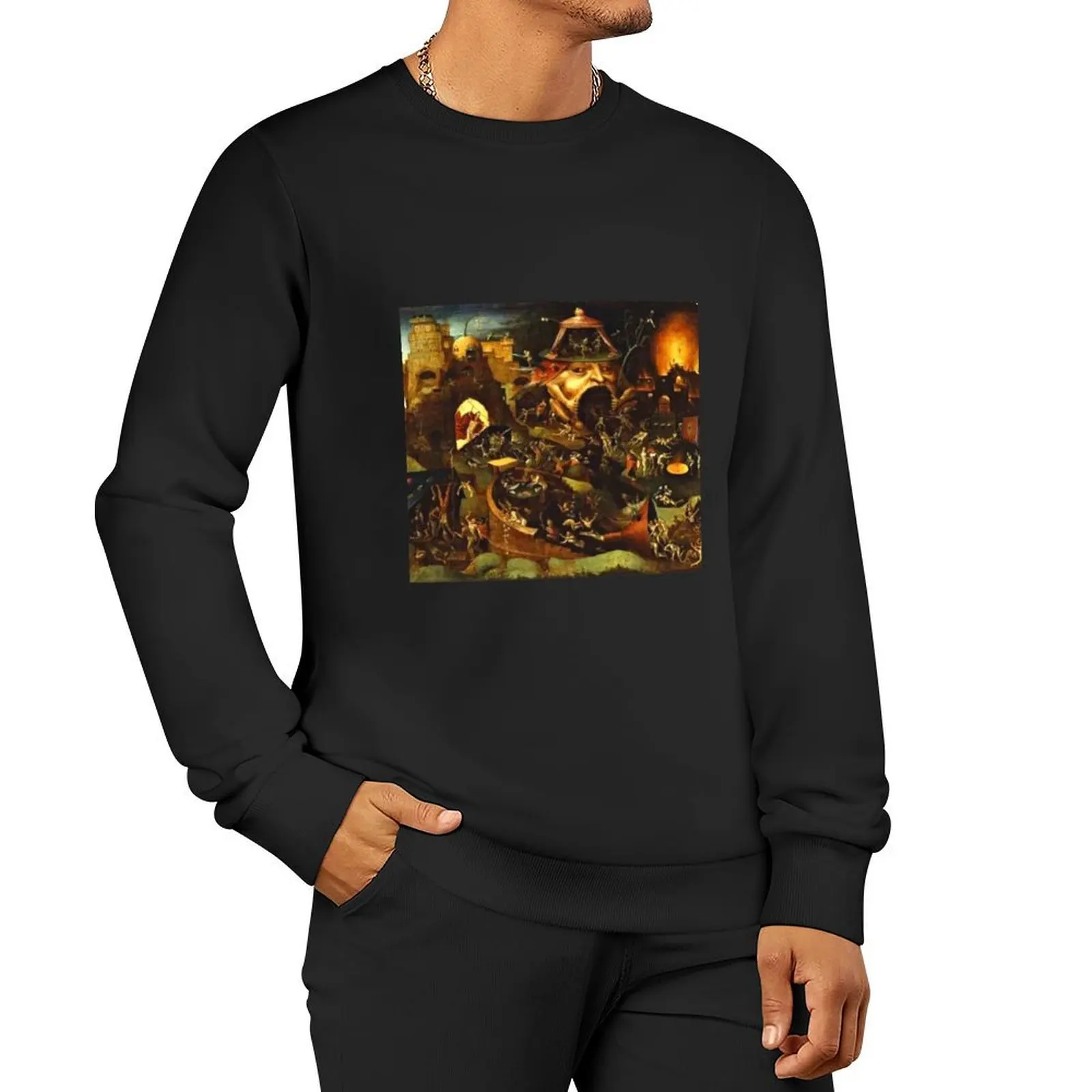 

The last judgement of hieronymus classic artwork Pullover Hoodie men's sweat-shirt new in sweatshirts