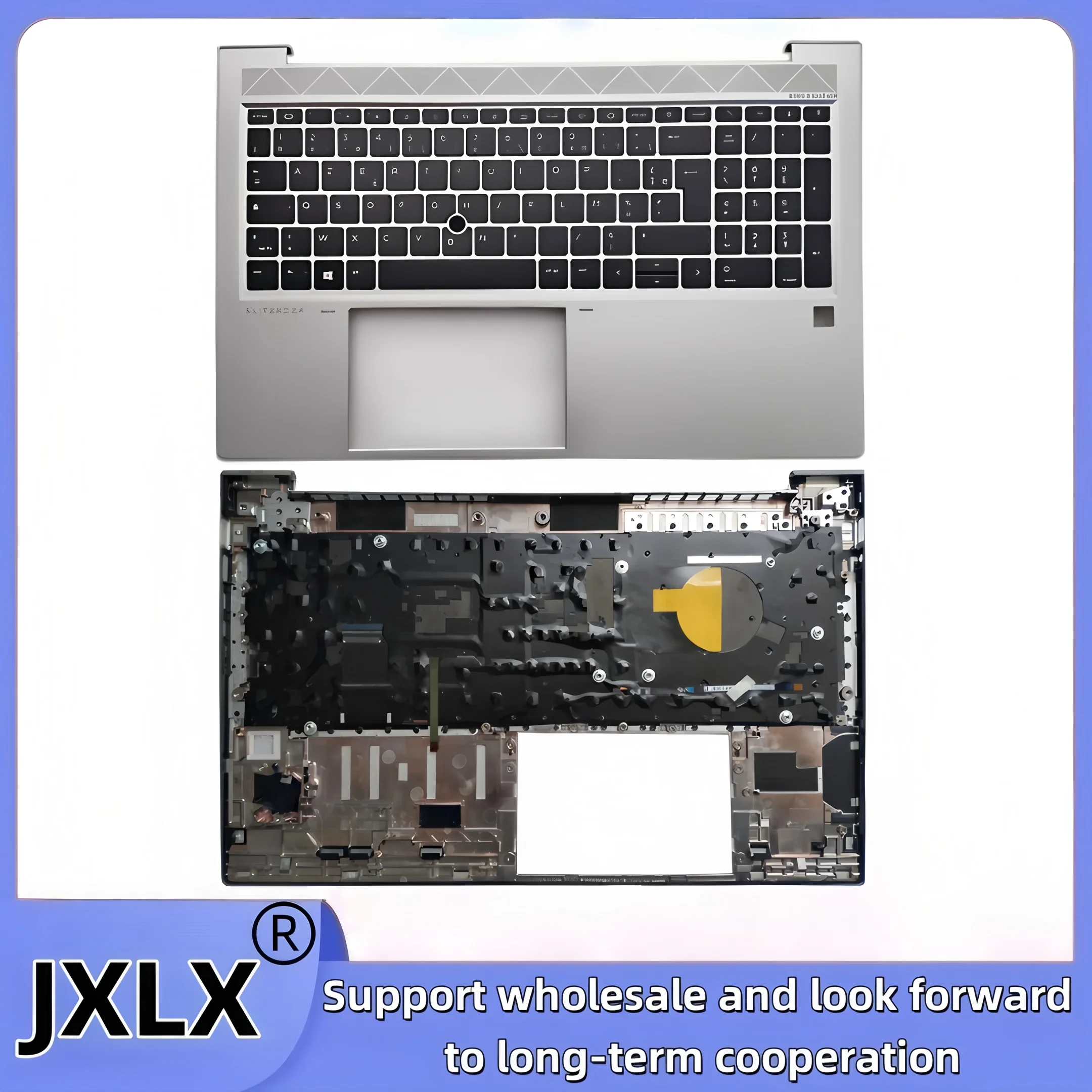 JXLX ®   جديد لأجهزة الكمبيوتر المحمول HP EliteBook 750 755 850 G7 G8 لوحة مفاتيح بإضاءة خلفية US/FR/LA/IT/SP لوحة مفاتيح بإضاءة خلفية M35816-001