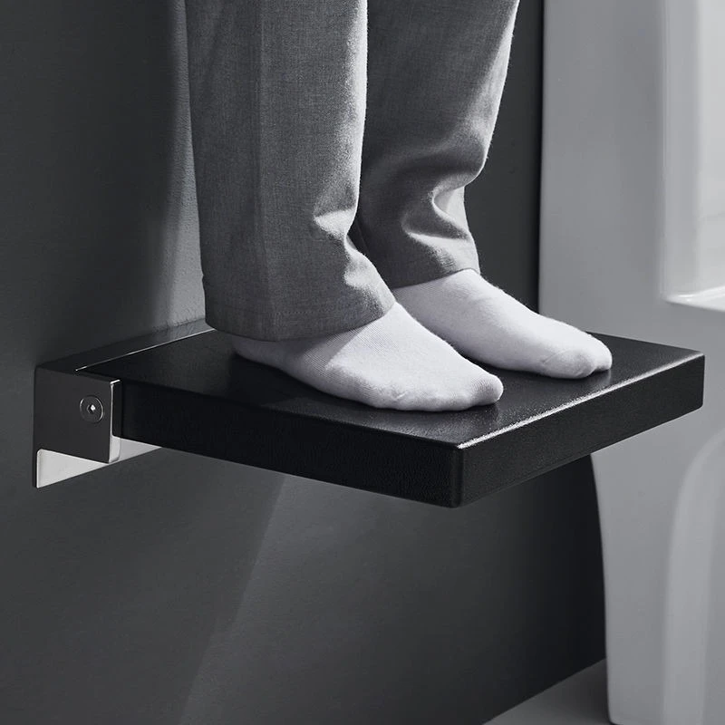 Bathroom folding stool shower room bathing porch changing shoes door wearing shoes bathroom bathing wall hanging seat