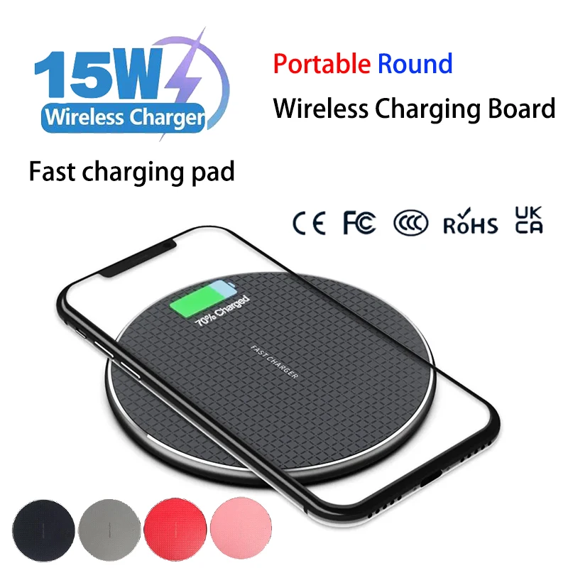 30W Qi 2 شاحن الهاتف اللاسلكي المغناطيسي التعريفي سريع آيفون سامسونج هواوي Xiaomi لوحة محطة الشحن السريع