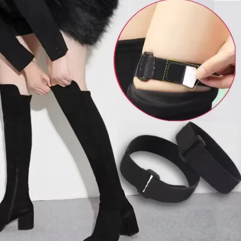 

Non-slip Tape Adhesive Straps Set for High Boots Anti Slip Anti Dropping Belt with Fixed Non-marking Sticker