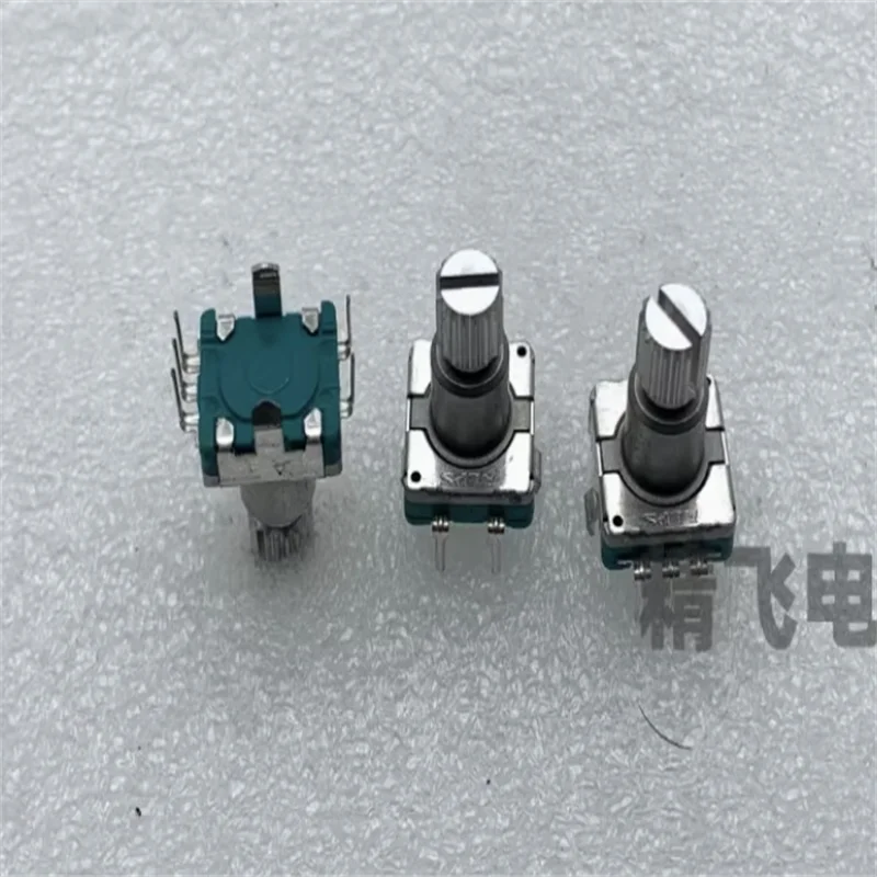 1 PCS ALPS EC11E15244 encoder with switch 30 positioning 15 pulse stroke 0.5 shaft length 14