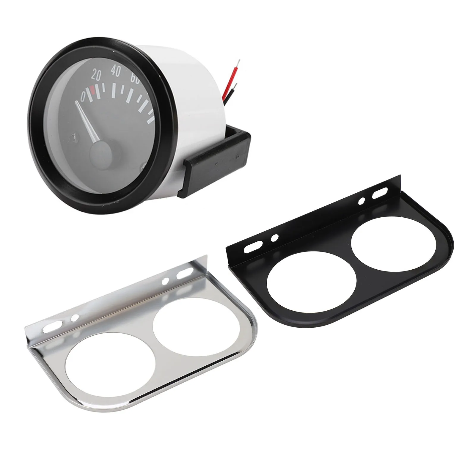 حامل تثبيت لوحة قياس ، مقياس 2-1 ، 16 بوصة ، 52 ، 2 بوصة ، حامل عداد سيارة معدني شامل ، قوس لوحة أجهزة القياس