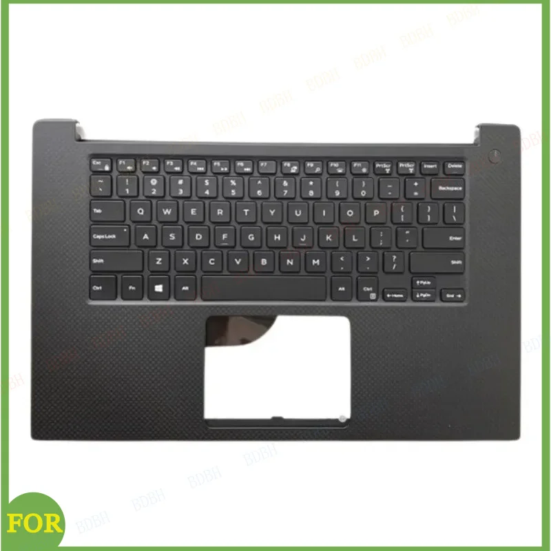 

For Dell XPS 15 9550 Precision 5510 Laptop Upper Case Palmrest Cover Keyboard