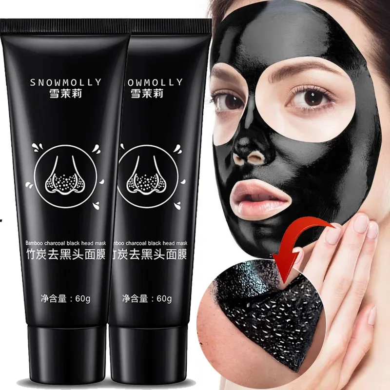 Blackhead Remover Peel Off Mask Oil-Control Nose Black Dots Face Mask Cream Acne Deep Cleansing Cosmetics for Women Skin Care