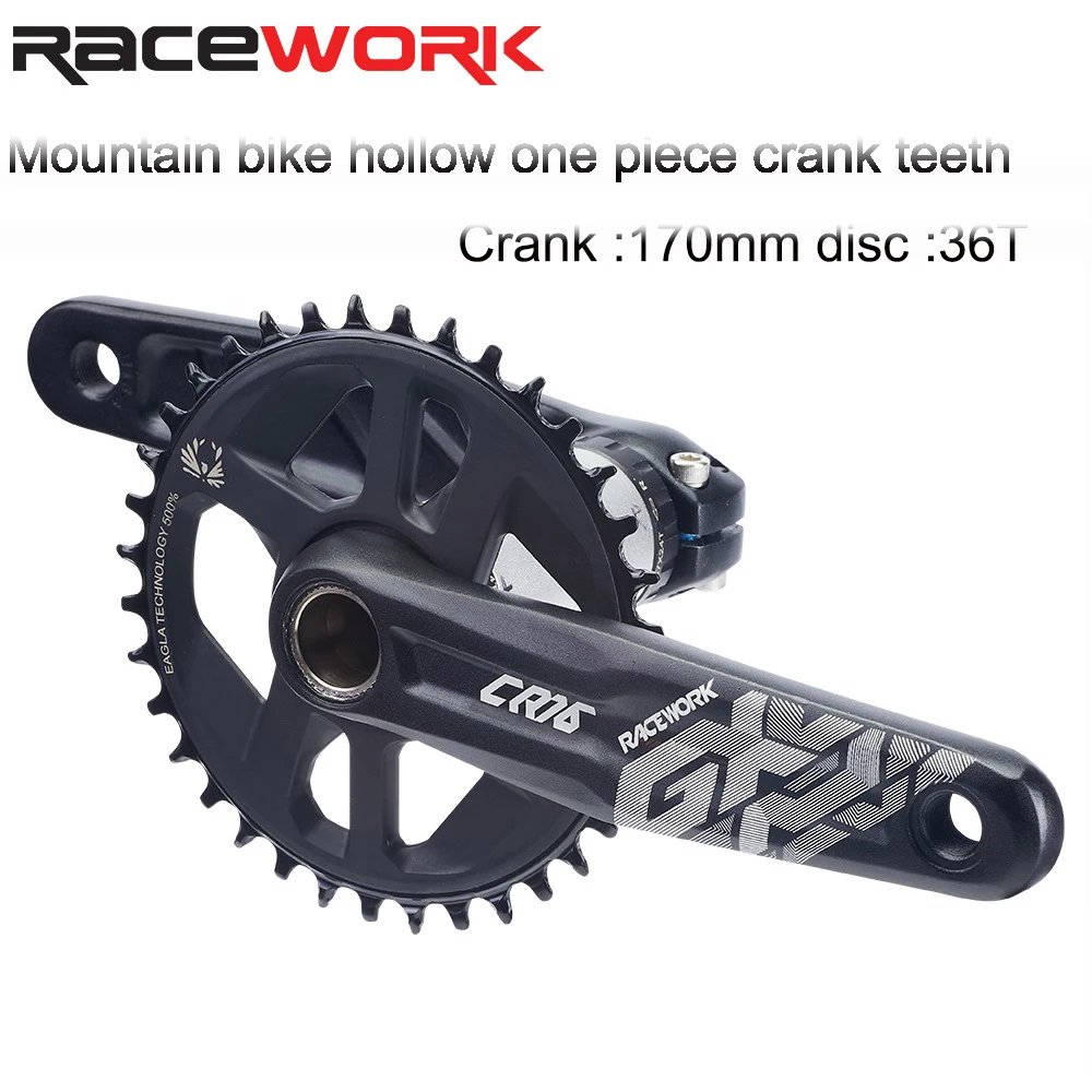 RACEWORK GX MTB Bike Crankset 8/9/10/11/12 Speed 170mm Crank 36T Chainwheel For GXP/SRAM/SHIMANO HG